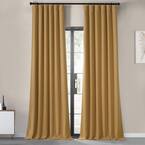Chesapeake Gold Performance Woven Blackout Curtain Pair - 50 in. W x 120 in. L (2 Panels)