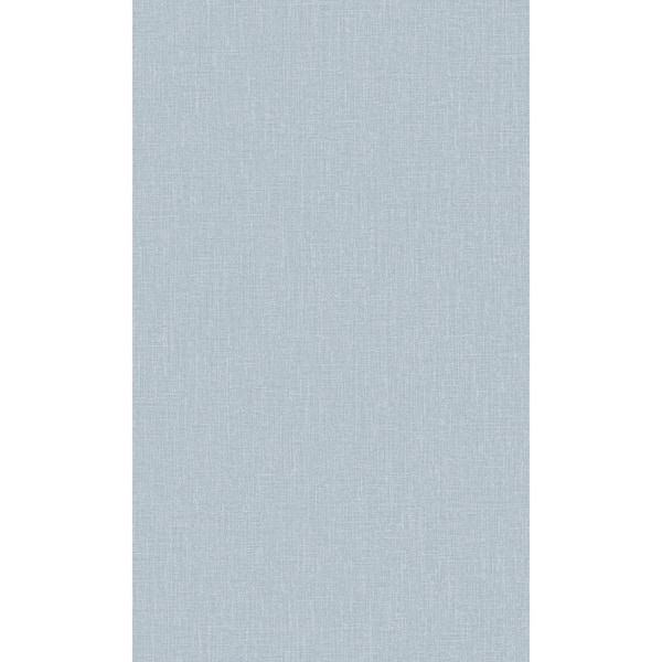 Walls Republic Light Blue Textured Plain Textile Printed Non-Woven Paper Non-Pasted Textured Wallpaper 57 sq. ft.