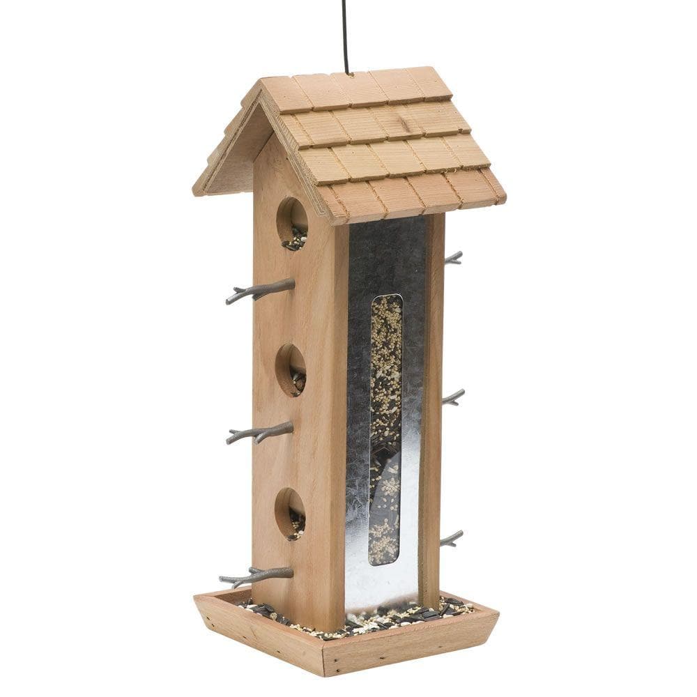 Perky-Pet Mountain Chapel Wood Bird Feeder - 3.5 lb. Capacity 50172 - The  Home Depot