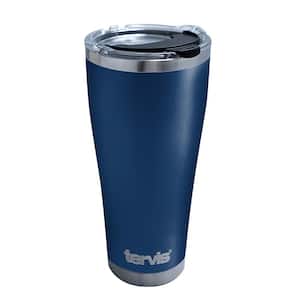 Navy Powder Coat 30 oz. Stainless Steel Travel Mugs Tumbler with Lid
