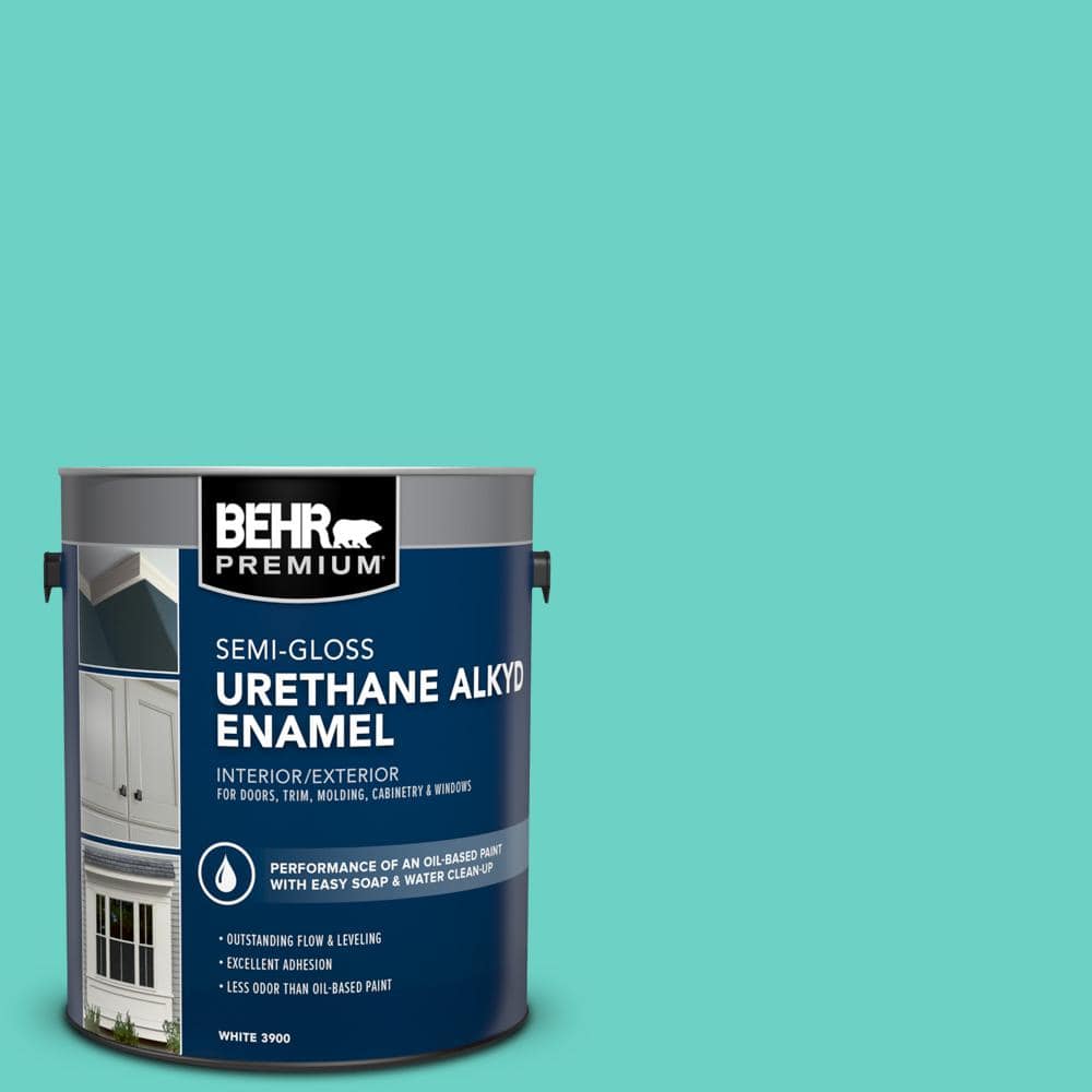1 gal. #AE-38 Water Pool Urethane Alkyd Semi-Gloss Enamel Interior/Exterior