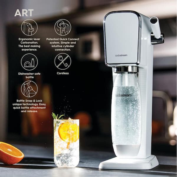 Sodastream Duo Sparkling Water Maker Machine with Water Bottle