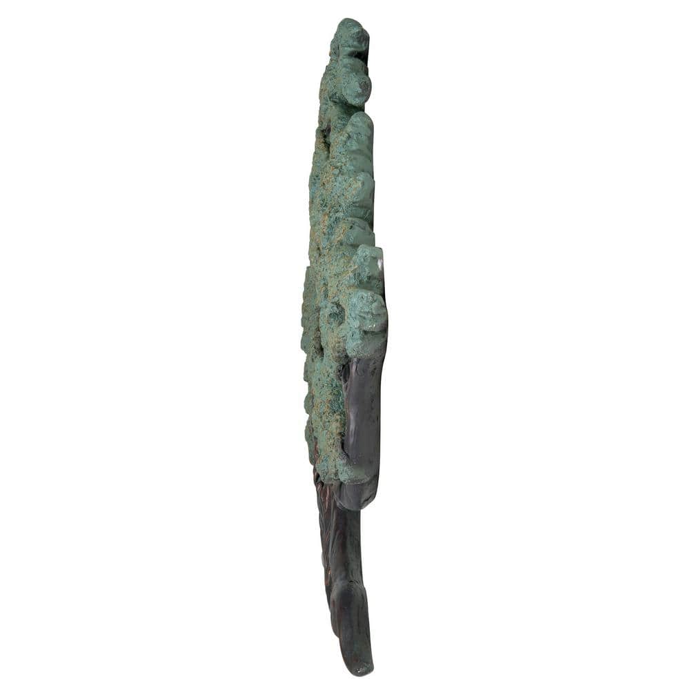 Eternal Tree of Life Large Resin Wall Sculpture in Faux Bronze Verdigris