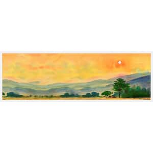 "Plains and Mountains" by Marmont Hill Framed Nature Art Print 15 in. x 45 in.