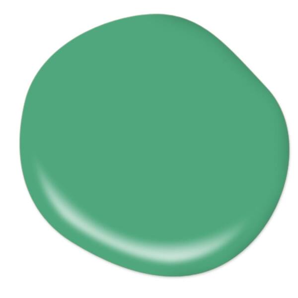 BEHR MARQUEE 1 qt. #P420-5 Shamrock Green Matte Interior Paint & Primer  145304 - The Home Depot