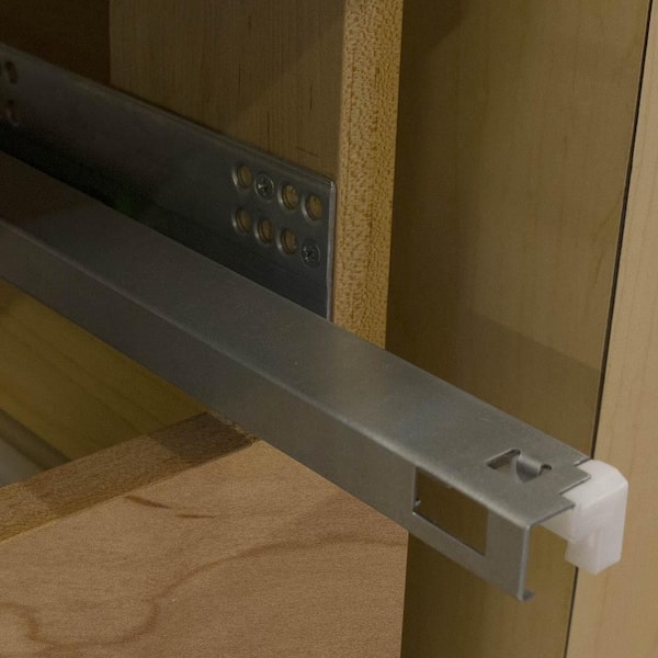 4-Pack 5-Inch Mini Soft-Close Drawer Slides – Full Extension Side Mount, Heavy Duty 20kg Capacity For Cabinets & Cupboards
