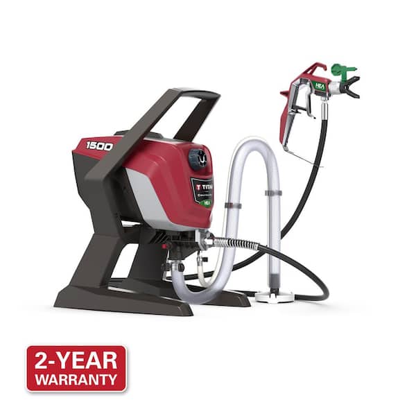 Titan Controlmax 1500 High Efficiency Airless Sprayer 0580005 The Home Depot
