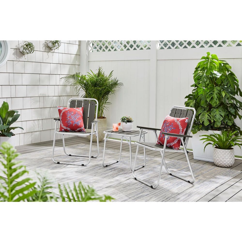 Hampton bay commercial aluminum outdoor dining chair discount