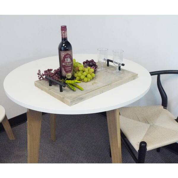 Home & Living Coffee Table Organizer/3 Compartment Tray/Wooden Tray