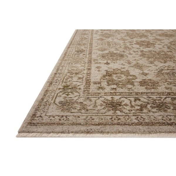 Haywood Ivory/Taupe 7 ft. 10 in. x 10 ft. Traditional Area Rug