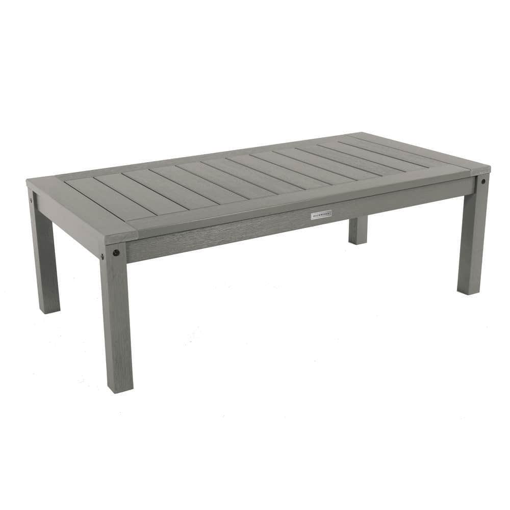 Coastal Teak Rectangular Synthetic Wood Outdoor Coffee Table