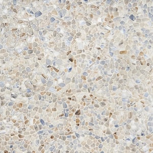 Hydra Frosted Seaglass 11.81 x 11.81 Glass Mosaic (0.97 sq. ft. per sheet)