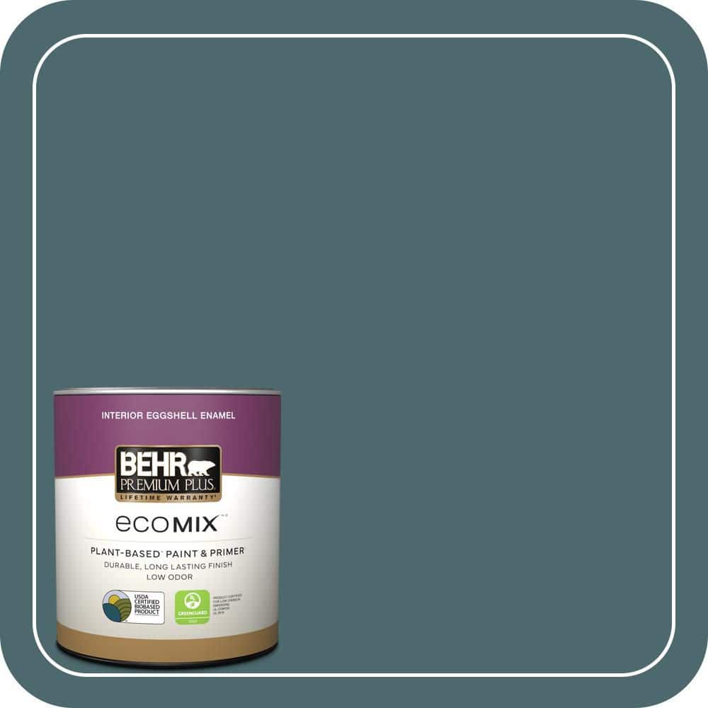 1 qt. #510F-6 Solitude Eggshell Enamel EcoMix Plant-Based Interior Paint & Primer price history on PriceWatchPro