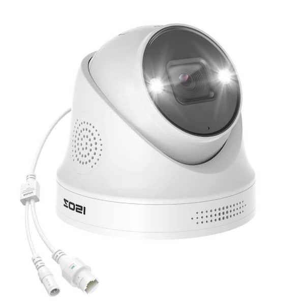 C225 4K 8MP Add-On POE Hardwired Outdoor IP Smart Home Security Camera, Only Work with Same Brand NVR