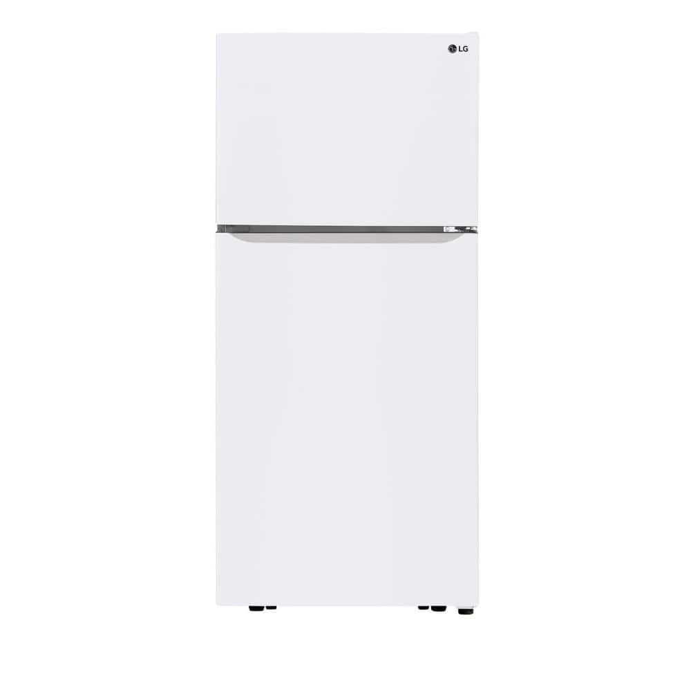 LG LTCS20020W 20.2 Cu. ft. Top-Freezer Refrigerator - White