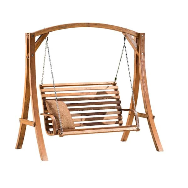 Midstatecustom's Large Handcrafted Wooden Swing Hang Anywhere