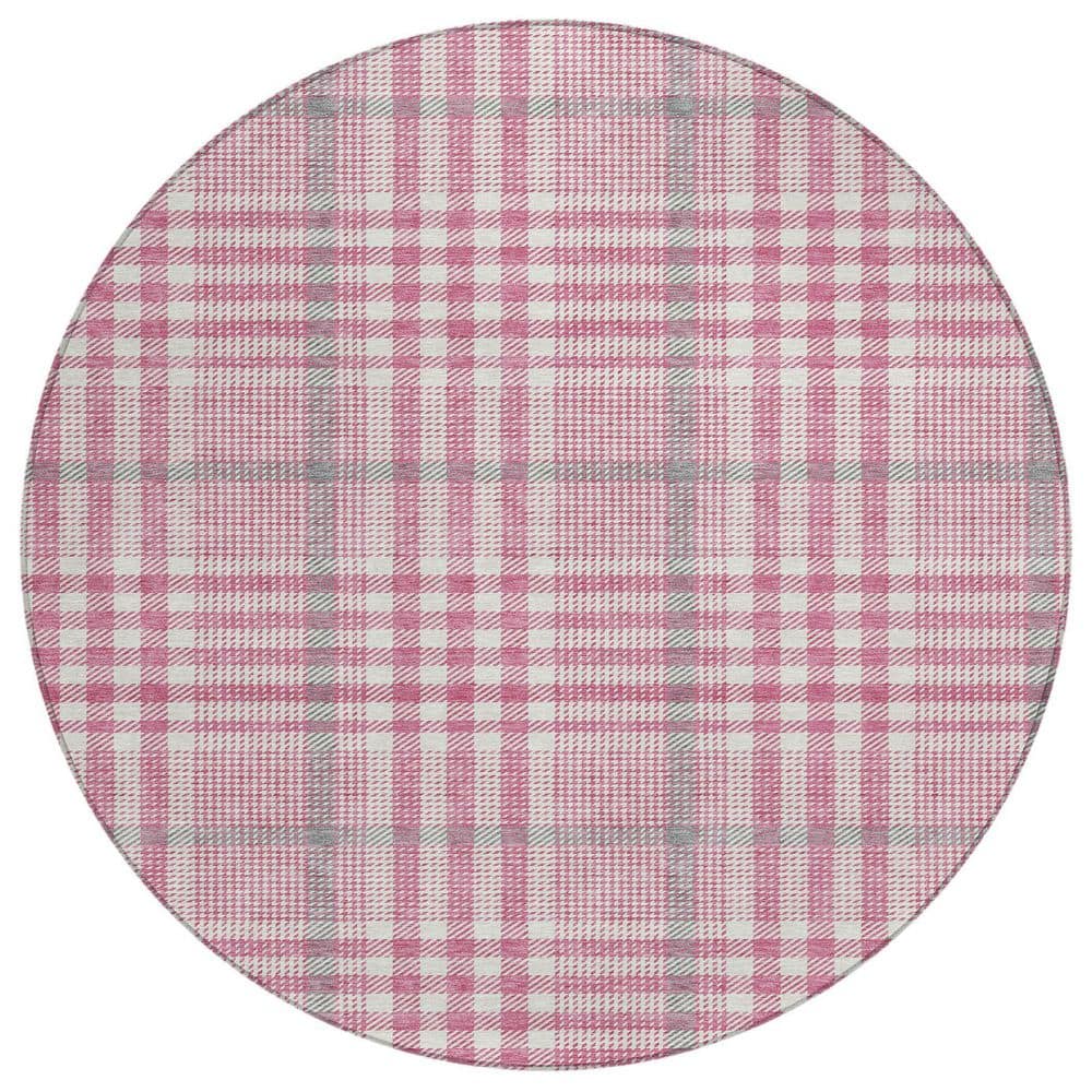 Chantille Machine Washable Indoor/Outdoor Abstract ACN1054 Blush 8 ft. x 8 ft. Area Rug price history on PriceWatchPro