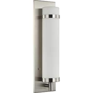 Hartwick 1-Light Brushed Nickel Wall Sconce