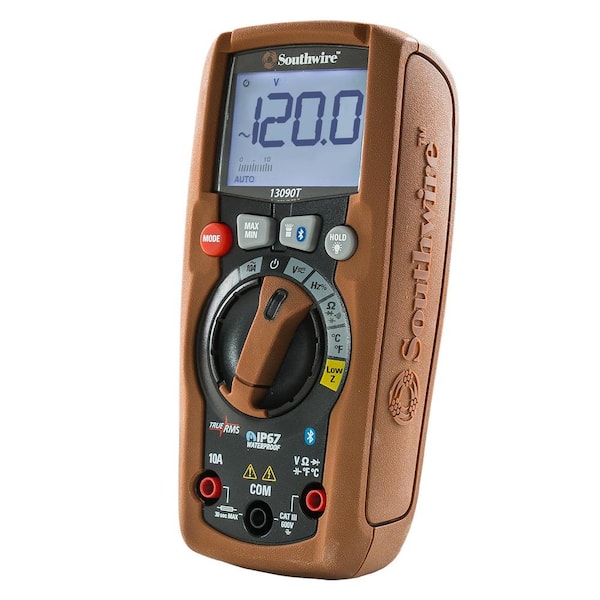 10 Amp 600-Volt Digital Cat Iii Multi-Meter