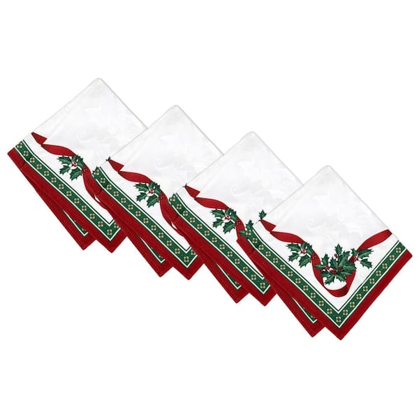 Villeroy & Boch Toy's Delight Engineered Napkin Set of 4, Multicolor - 17"W x 17"L