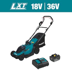 13 in. 18V LXT Lithium-Ion Cordless Walk Behind Push Lawn Mower Kit (4.0Ah)