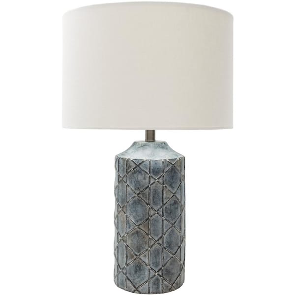 Artistic Weavers Audrey 26.75 in. Charcoal Indoor Table Lamp