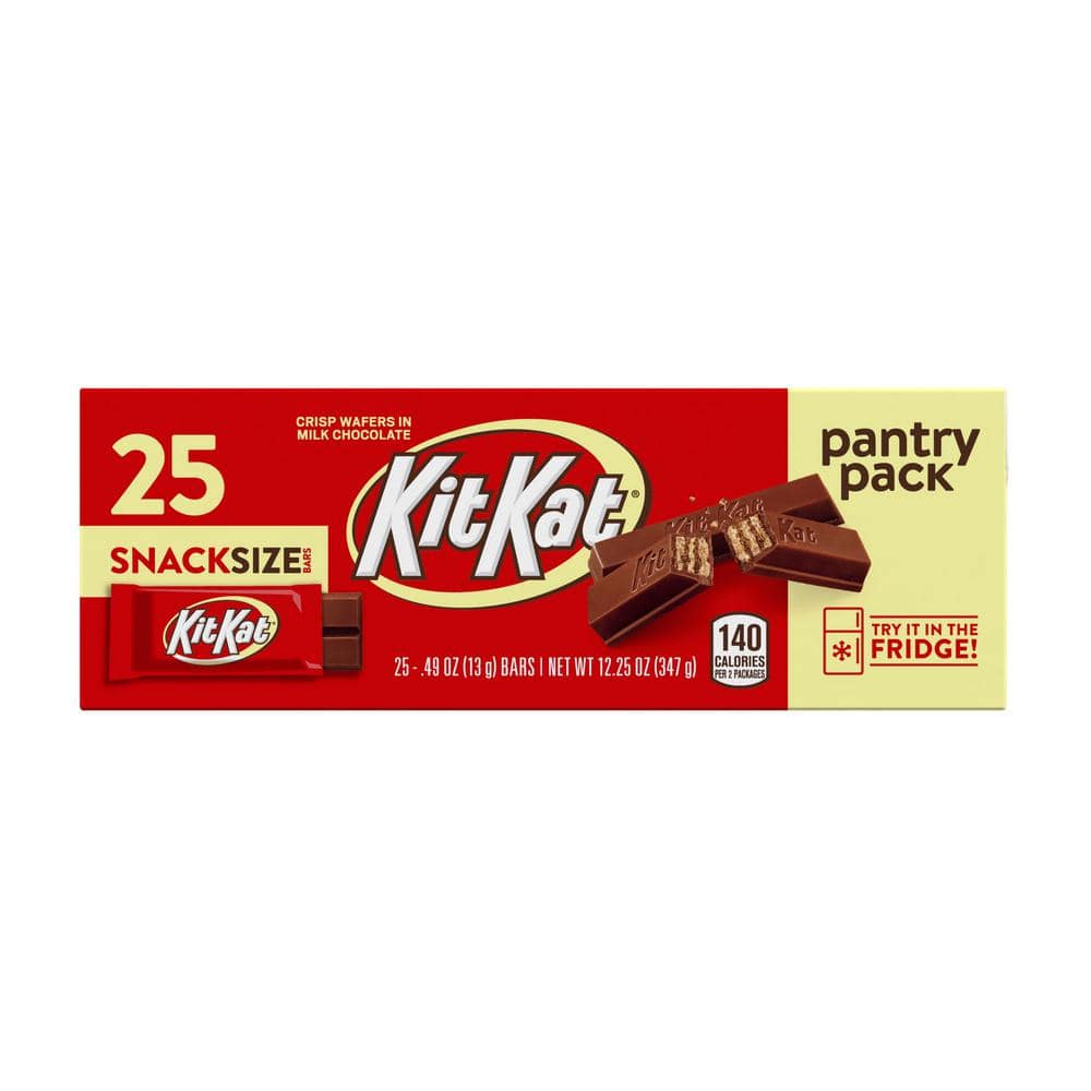 Kit Kat Chocolate, 12.25 oz. MilkChoc, SnackSize HEC03165 - The Home Depot