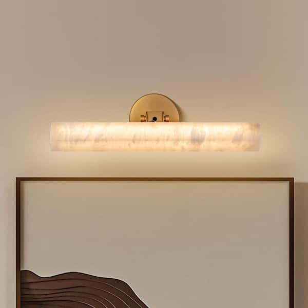 18 in. 1-Light Gold Wall Sconce, Vanity Light, Modern Wall Light for Living Room, Bathroom, Bedroom