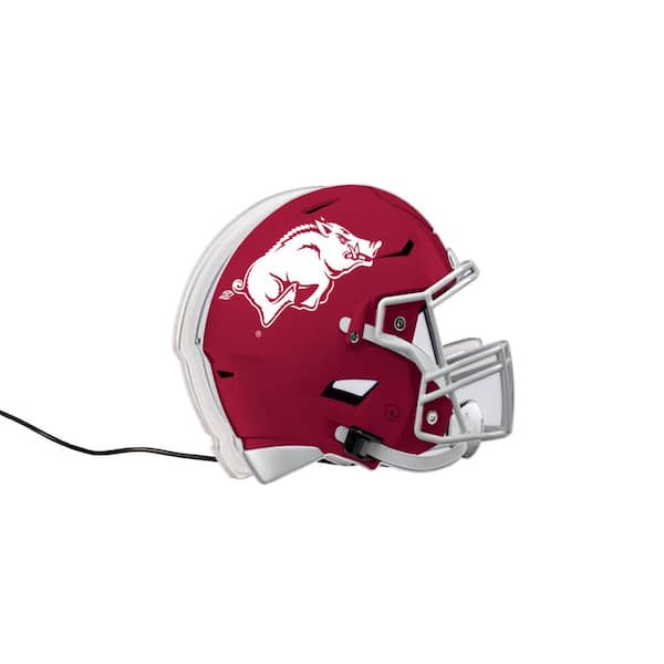 Evergreen University of Arkansas Red NCAA Helmet Desklite LED Decor