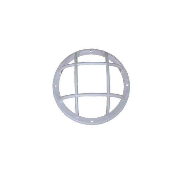 Hampton Bay Seaport 52 in. White Glass Cage Frame