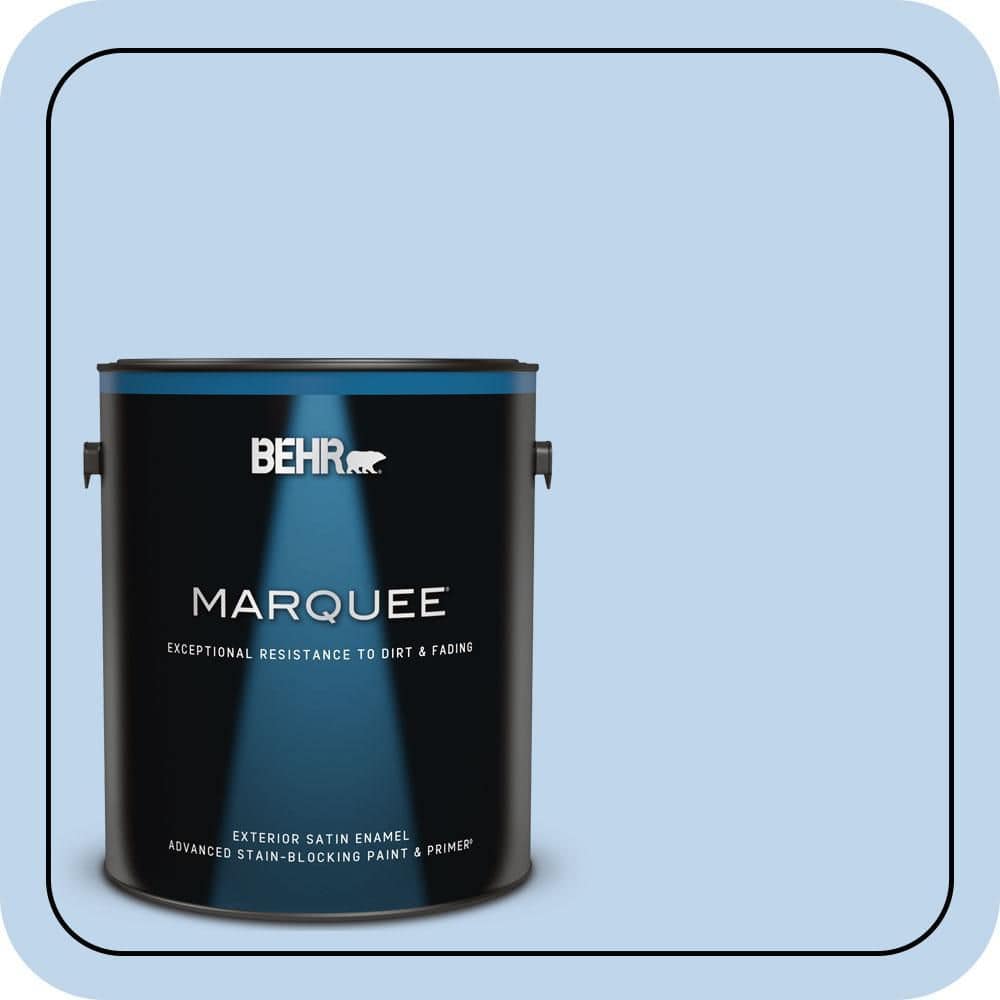 1 gal. #570A-3 Pacific Panorama Satin Enamel Exterior Paint & Primer price history on PriceWatchPro