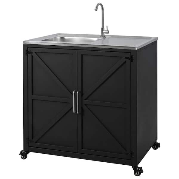 Black Grill Carts