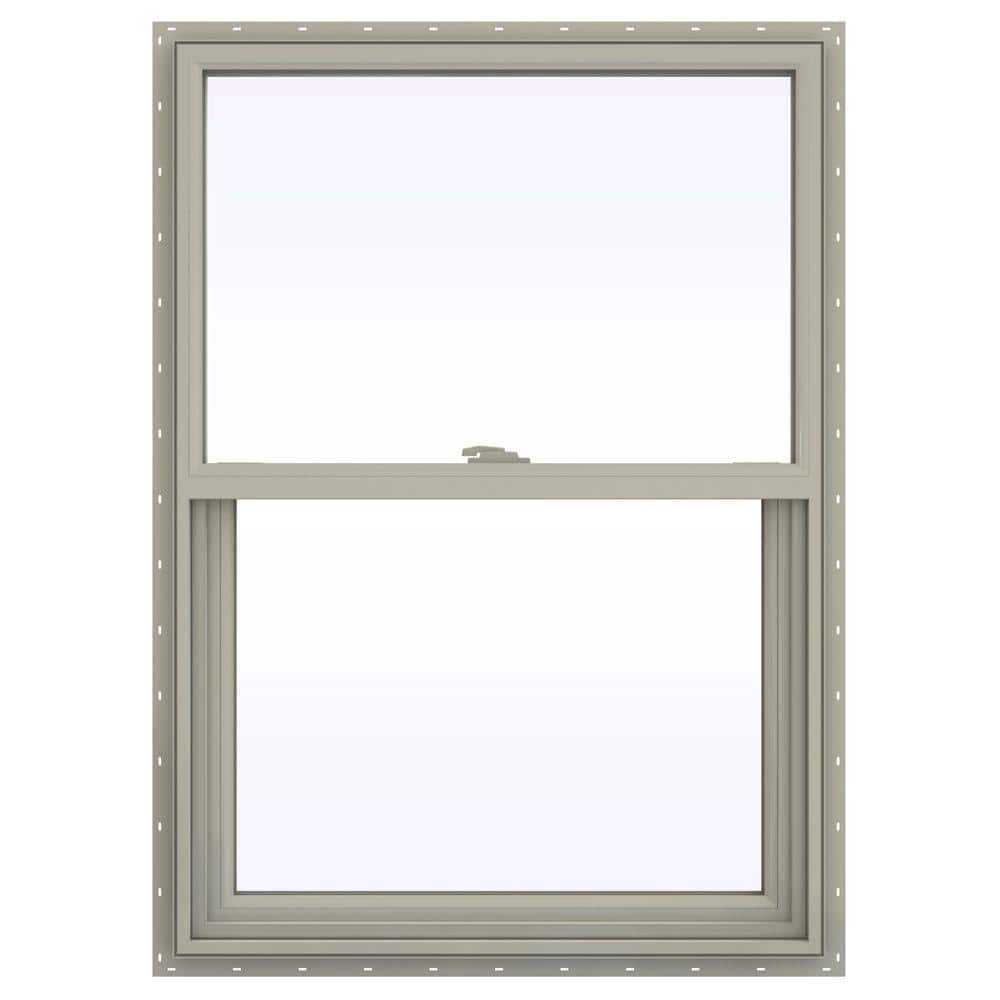 JELD-WEN 29.5 in. x 35.5 in. V-2500 Series Desert Sand Vinyl