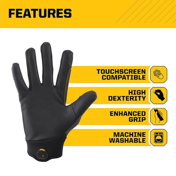 FIRM GRIP - Large Xtreme Fit Work Gloves