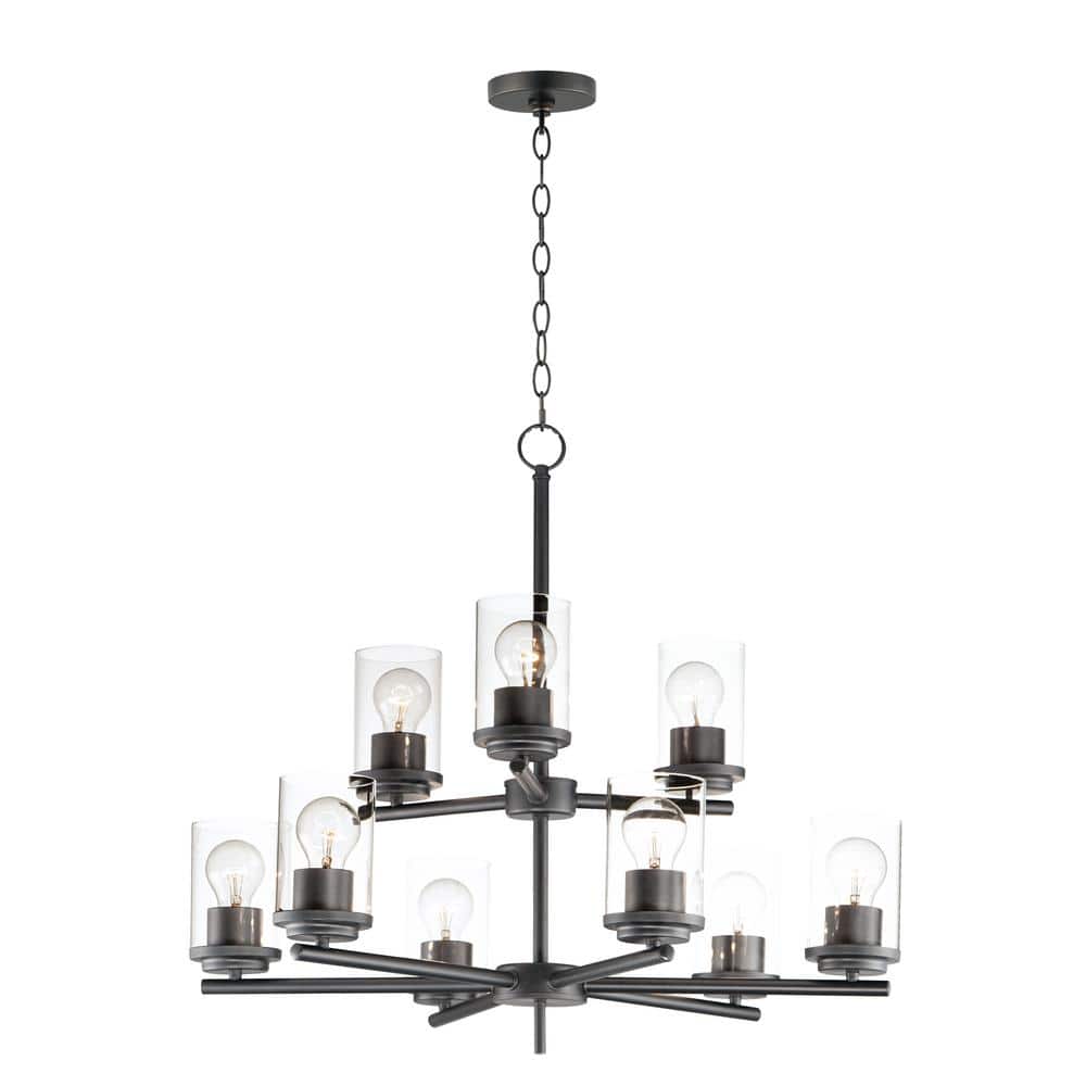 Corona 9-Light Black Chandelier price history on PriceWatchPro