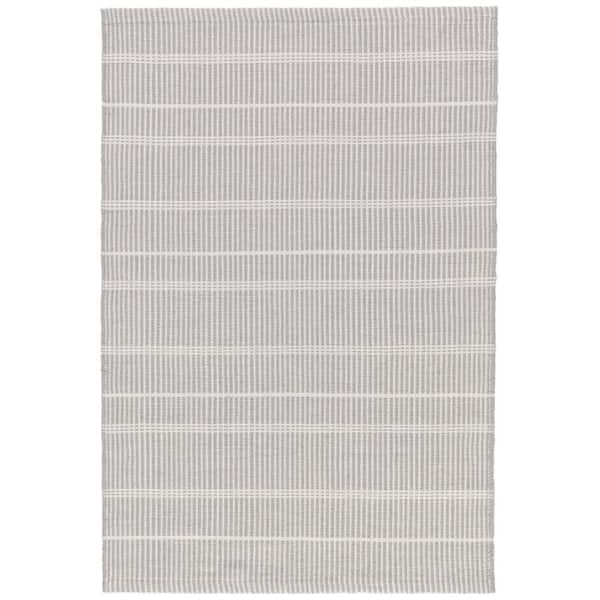 Samson Handwoven Grey 10 ft. x 14 ft. Outdoor Area Rug