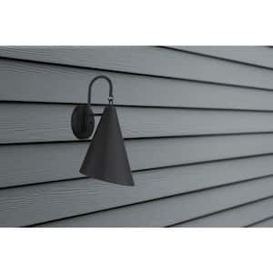 Playwright 1-Light Sand Coal Outdoor Wall Mount Sconce