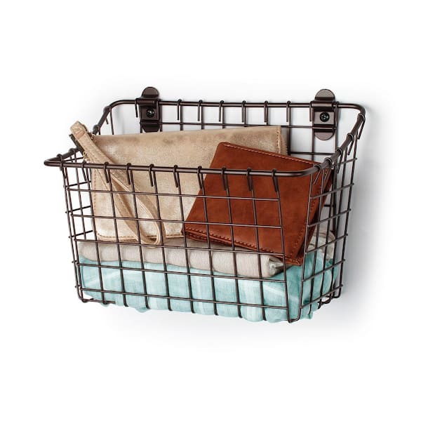 Very Lightly Used Stainless Steel Wire Baskets with Handles 