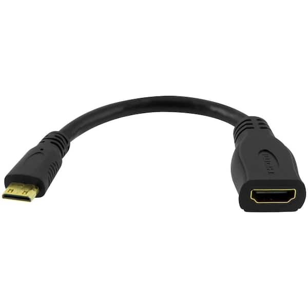 Cable Matters HDMI to Mini HDMI Adapter (HDMI Male to Mini HDMI Female  Adapter)