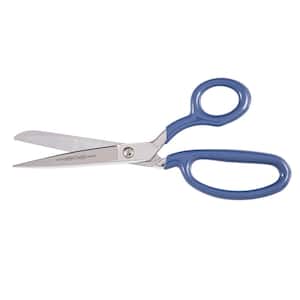 Bent Trimmer w/Large Ring, Blue Coating, 8-Inch