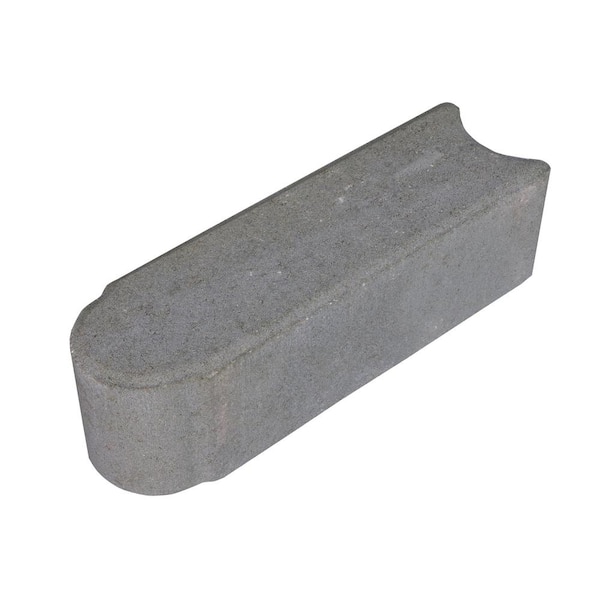 Oldcastle Edgestone 11.75 in x 4 in. x 3 in. Gray Concrete Edger