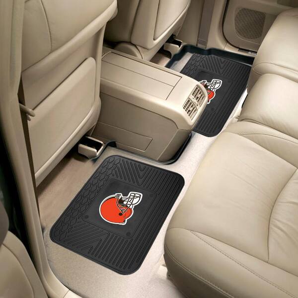 Cleveland Browns Car Mats Heavy Duty 2 Piece Vinyl