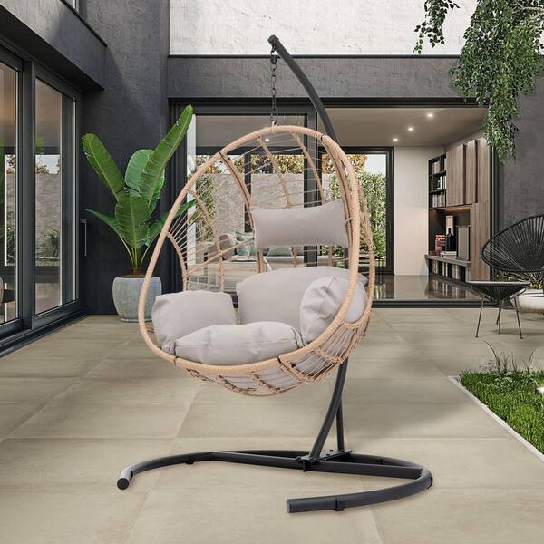 Papasan porch online swing