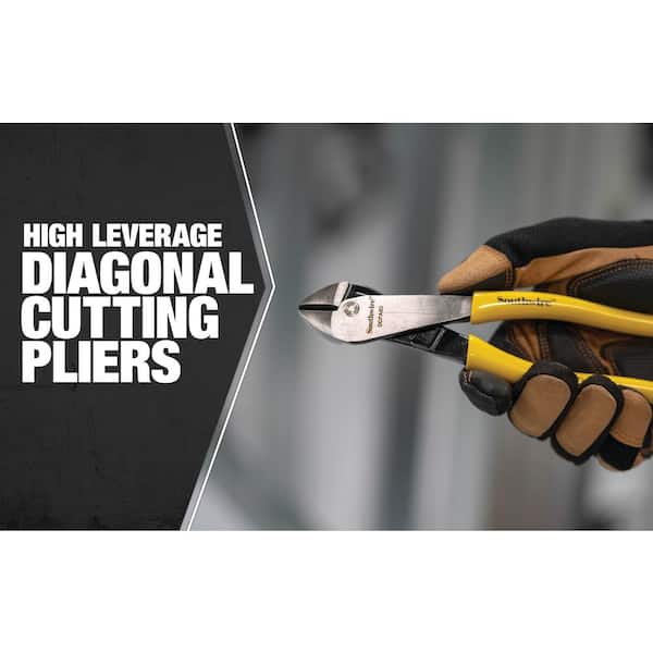 Southwire Angled Head High-Leverage 8-in Diagonal Cutting Pliers Southwire Angled Head High-Leverage 8-in Diagonal Cutting Pliers
