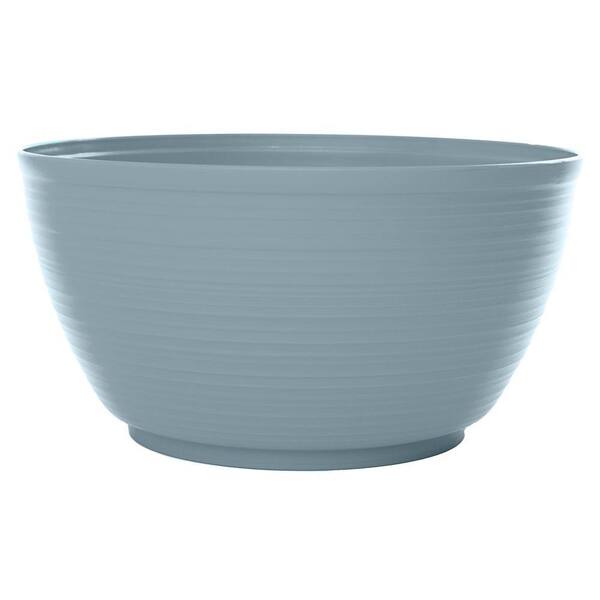 Bloem 15 in. Meltwater Dura Cotta Plastic Plant Bowl