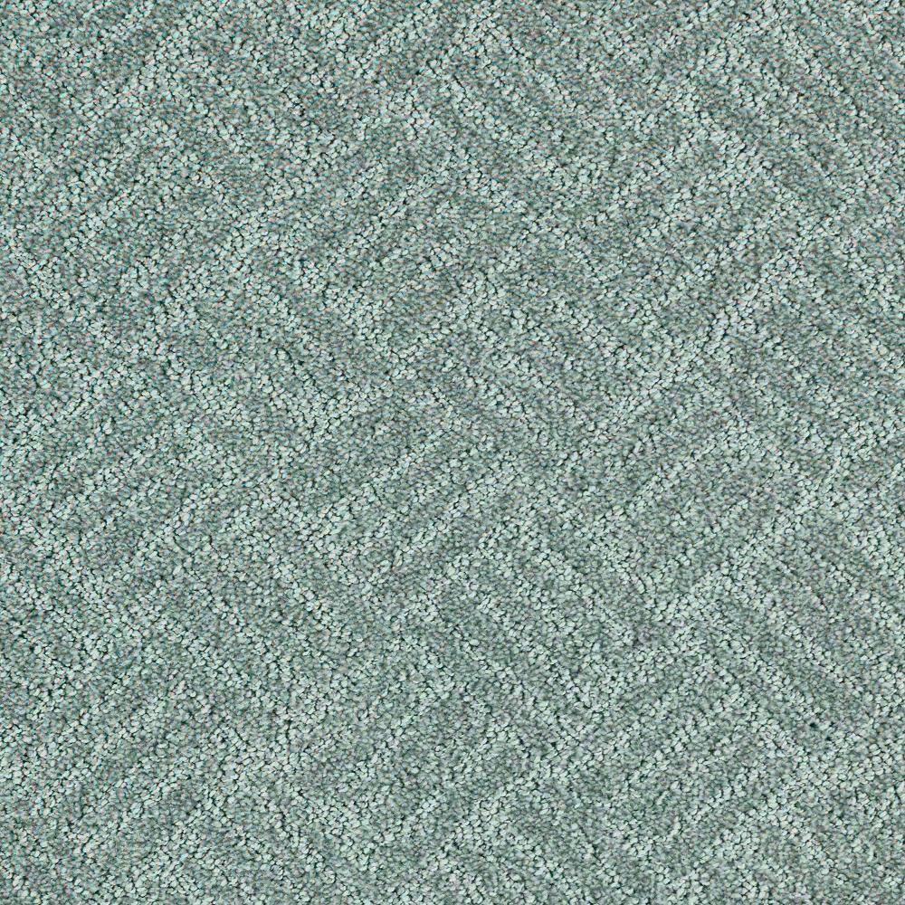 8 in. x 8 in. Pattern Carpet Sample - Embers Aloft -Color Mermaid