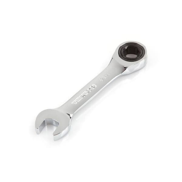 TEKTON 3/8 in. Stubby Ratcheting Combination Wrench