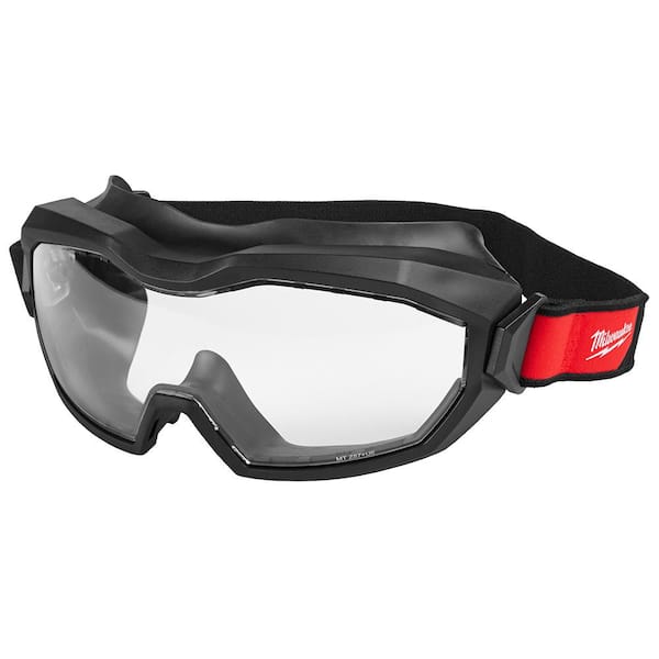 Milwaukee Clear Dual Coat Len's Vented Goggles 48-73-2062 - The