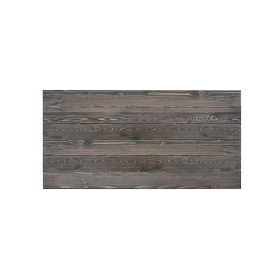 1 in. x 48 in. x 24 in. Charcoal Knotty Pine Wood Express Wall Accent Panel (4-Pack)