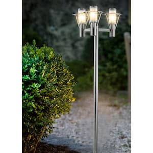 Belfast 6-Light Stainless Steel Outdoor Lamp
